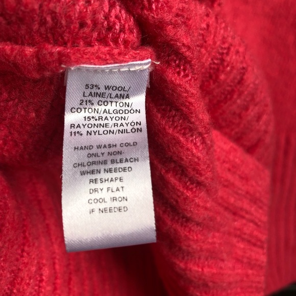 Lou & Grey for LOFT wool sweater size M - Picture 7 of 8